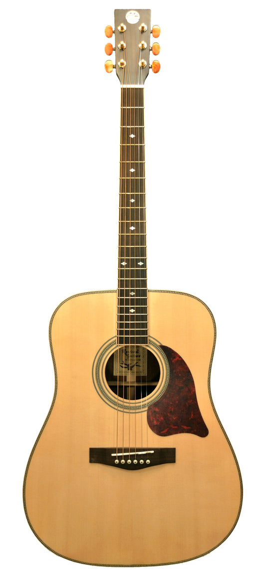Revival RG-24 Glossy Solid Spruce Black Walnut Dreadnought Guitar